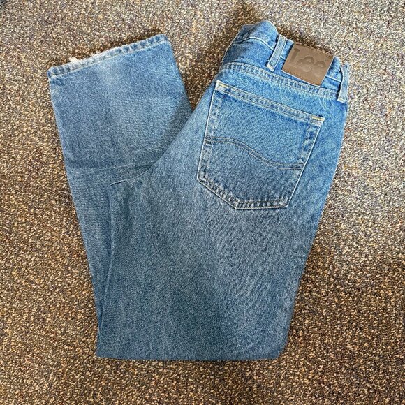 Lee Regular Fit Utility Carpenter Jeans Medium Wash Men’s 34x29 - Picture 1 of 6